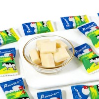 OEM/ODM aanpasbare melkachtige kauwgommetjes in blokjesvorm, nostalgische gummy snoepjes voor kinderen en kindertijdtraktaties