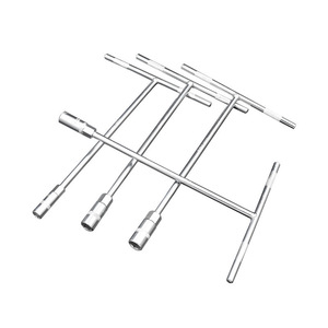 Llave de Tubo Tipo T Shuangya de 6.35 mm, Hexagonal, de Acero al Cromo Vanadio, Herramienta de Reparación Automotriz - Product Image 2