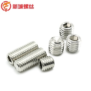 Juego de Tornillos de Acero Inoxidable 304 Xinxincheng, M3 M4 M5 M6 M8 DIN916 Grado A A2-70, Accesorios para Juguetes - Product Image 1