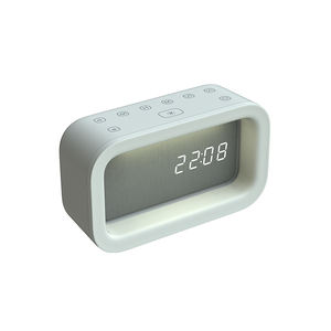 Lámpara Despertador con Simulación de Amanecer, Máquina de Ruido Blanco con Doble Alarma y 16 Sonidos para Dormir, para Niños y Adultos - Product Image 5