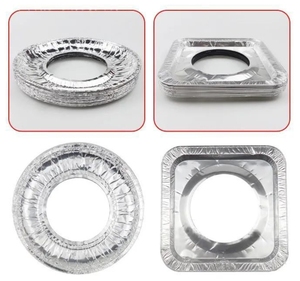 Copri Fornelli in Metallo Riutilizzabile di Alta Qualità, Grado Alimentare, Coperture Circolari Stampate per Bruciatori a <span class=keywords><strong>Gas</strong></span>, Resistenti al Calore - Product Image 6