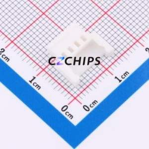 HX20032-4R Housing (Wire-to-Board / Wire-to-Wire) P=2mm Connector ( Jack Structure: 1x4P )( Pitch: 2mm )( Number of Rows: 1 ) - Product Image 1