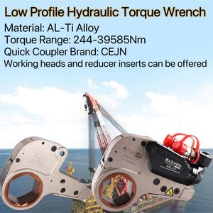 Clé dynamométrique hydraulique à cliquet hexagonal à profil bas, 244 Nm à 39585 Nm, 10000 psi, interchangeable avec les clés Hytorc - Product Image 4