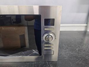 Horno <span class=keywords><strong>Microondas</strong></span> Eléctrico de Acero Inoxidable con Temporizador Mecánico, Capacidad de 25L, Función de <span class=keywords><strong>Grill</strong></span>, para Uso Doméstico y en Hoteles - Product Image 2