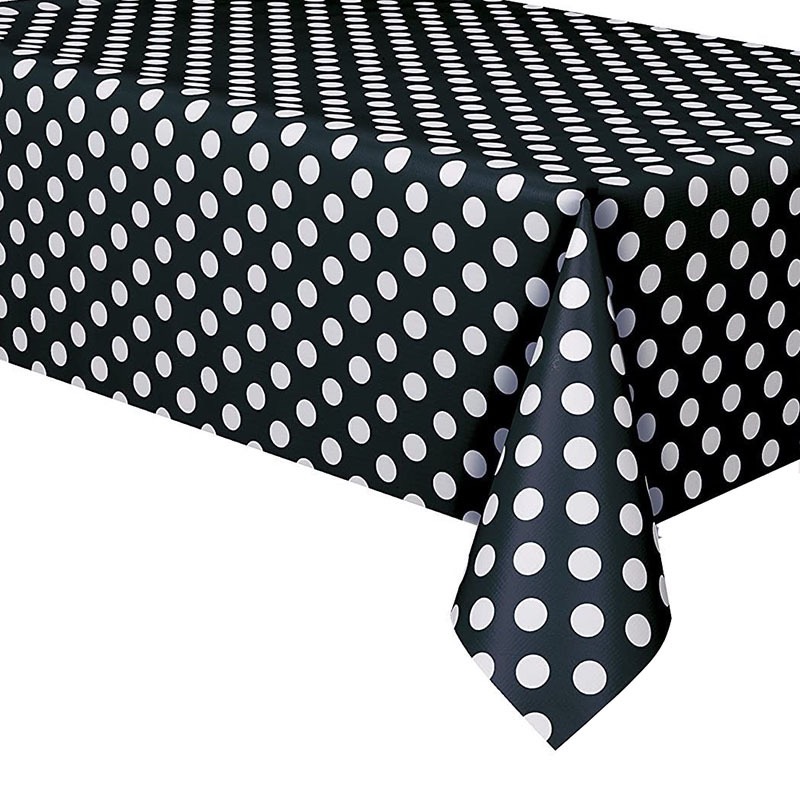 Disposable Waterproof And Oil-proof Outdoor Table Cover Color Printed Stripes Table Party Cover