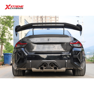 Alerón Trasero de Fibra de Carbono Estilo XTREME ADR3, Alerón de Doble Capa para Carreras, para BMW M3 M4 G80 G82 G83 - Product Image 5