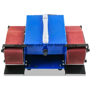 Offre Spéciale Finition <span class=keywords><strong>Ponceuse</strong></span> Orbitale 980W Table De Broyage Machine Mini Portable Polissage Grinder DIY PETIT Double-tête Ceinture <span class=keywords><strong>Ponceuse</strong></span> - Product Image 4