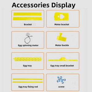 56 tấm trứng thiết bị nông nghiệp nở gà lồng ấp Gia cầm Gà Vịt ngỗng Mini lồng ấp trứng - Product Image 4