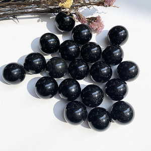 500g 3cm boule de cristal naturel boule d'<span class=keywords><strong>obsidienne</strong></span> noire <span class=keywords><strong>prix</strong></span> des pierres de guérison <span class=keywords><strong>obsidienne</strong></span> noire colorée pour la décoration intérieure - Product Image 5