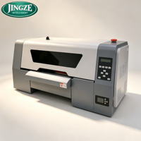 Printer DTF Dual-Head XP600 Asli A3 Mesin Cetak Transfer Panas Digital untuk Pakaian Anak Cetak Kustom