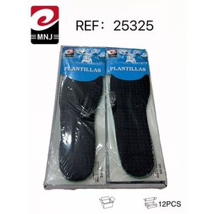 Plantillas Insoles 39-45 Size Black Cushioned Footwear Inserts for Comfort and Support - Product Image 3