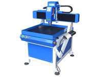 Petite machine de fraisage CNC pour la fabrication de moules métalliques, gravure sur aluminium et laiton, avec structure en fonte