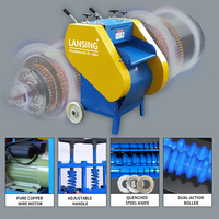 Dénudeur de fils industriel F50-1, prises personnalisables, compact, portable, câbles de 1 à 50 mm, certifié CE, machine à dénuder les fils, vente chaude