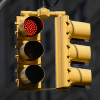 Feu de signalisation LED de 300 mm avec compte à rebours