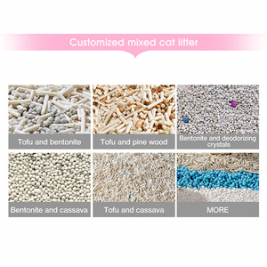 Campioni Gratuiti Lettiere <span class=keywords><strong>per</strong></span> <span class=keywords><strong>Gatti</strong></span> a Basso Contenimento di Sabbia, Facili da Pulire, 99% Antibatteriche, a Base Vegetale, Ecologiche, in Cassava - Product Image 5