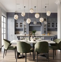 Meuble de cuisine sur mesure en bois massif naturel anti-fissuration de qualité supérieure avec quincaillerie à fermeture amortie pour la rénovation de cuisines de villas et de maisons