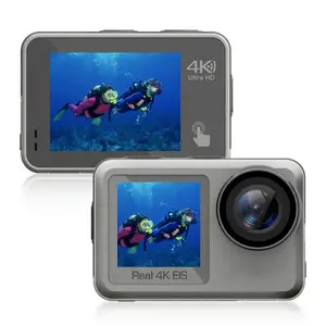HDKing caméra EIS haute Performance 5K HD écran tactile sur pied Sport Sports extrêmes Wifi étanche 30M caméra d'action
