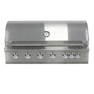Barbecue au gaz GPL/GN de 48 pouces, moderne, luxueux, robuste, de qualité supérieure, intégré, en acier inoxydable SUS 304, pour l'extérieur, la cuisine, la maison, le jardin - Product Image 1