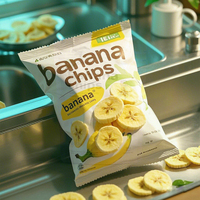 Sacs d'Emballage Plastique Imprimés Personnalisés en Gros pour Chips de Pomme de Terre, Plantain et Banane, Emballage Vide pour l'Industrie Alimentaire