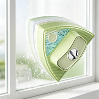 Nettoyeur de vitres magnétique professionnel réglable 3-30 mm, nettoyeur de vitres double face magnétique