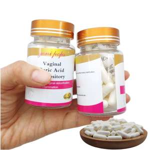 Supositorios de ácido bórico de marca privada Píldoras de desintoxicación de limpieza de vagina orgánica Yoni Pops - Product Image 2