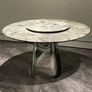 Meubles <span class=keywords><strong>de</strong></span> magasin <span class=keywords><strong>de</strong></span> luxe Ensemble <span class=keywords><strong>de</strong></span> table <span class=keywords><strong>à</strong></span> <span class=keywords><strong>manger</strong></span> moderne <span class=keywords><strong>pas</strong></span> <span class=keywords><strong>cher</strong></span> <span class=keywords><strong>4</strong></span> chaises Table <span class=keywords><strong>à</strong></span> <span class=keywords><strong>manger</strong></span> en marbre Table <span class=keywords><strong>à</strong></span> <span class=keywords><strong>manger</strong></span> ronde - Product Image 2