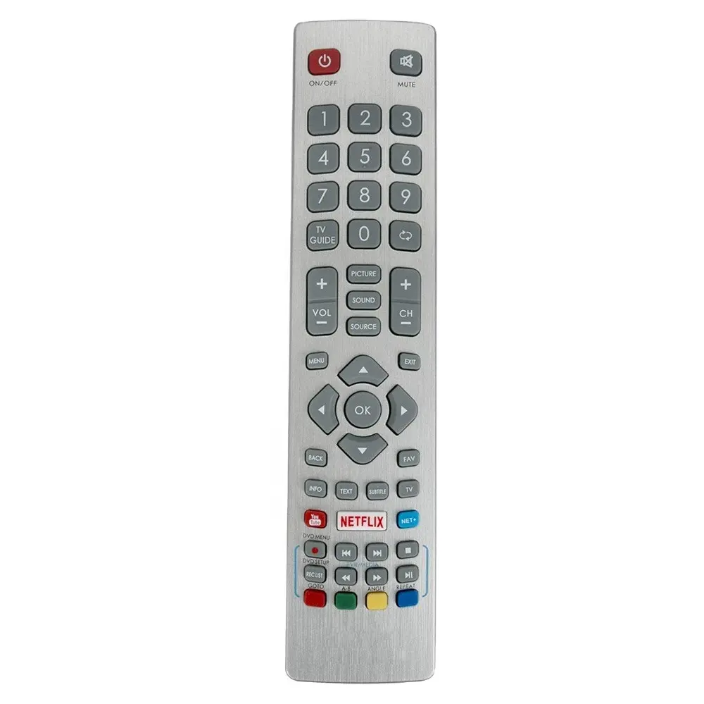 RMC0115 Smart TV Remote Control YouTube 3D Buttons work for Sharp Aquos TV