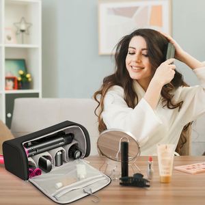 Travel Portable <b>Makeup</b> Cosmetic Bag Waterproof Hair Dryer Carring Storage <b>Case</b> for Men Women - Product Image 6