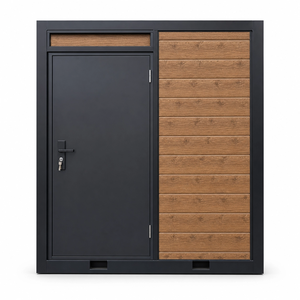 Cette petite maison conteneur comprend une salle de bain préfabriquée de haute qualité, équipée d'un lavabo, d'une toilette et d'une douche. - Product Image 6