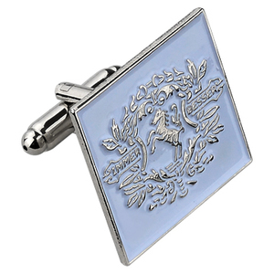 Boutons de manchette personnalisés gravés sur mesure pour vêtements - Product Image 1