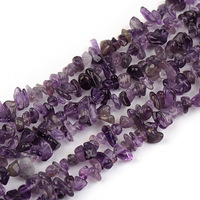 Perles de pierre naturelle roulées, forme irrégulière, œil de tigre, améthyste, cristal de forme libre, copeaux de pierre pour bijoux DIY