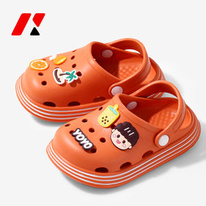 Haute qualité enfants enfant en bas âge chaussures de jardin sabot doux avec dessin animé Pvc breloques Eva personnaliser sabots sandales pour enfants - Product Image 4