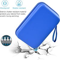 Étui organisateur électronique de voyage dur étui de transport EVA étui rigide en EVA pour MacBook adaptateur secteur chargeurs accessoires