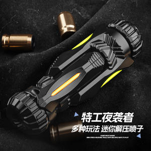 Dropshipping Shopify Agent Night Raider Lanzador de Balas Blandas con Expulsión de Cartuchos, Giratorio, Antiestrés, con Barra de Luz Brillante, Juguete - Product Image 3