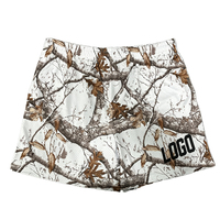 Shorts Oxford de streetwear en gros, 5 pouces, haute qualité, été, polyester gaufré, taille élastique, pour le basketball