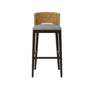 AURELUX Reception <b>Stool</b> blends elegant Japanese style with hotel-grade durability, measuring 396 x 456 x 989 mm - Product Image 1