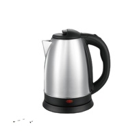 Bon prix RTS appareil ménager SS201 acier inoxydable 110V hôtel eau bouilloire électrique 1.8L pour la vente