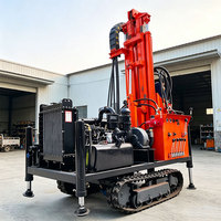 Foreuse rotative hydraulique diesel 200M la plus vendue pour forage profond, stable et fiable, de marque renommée, pour puits d'eau