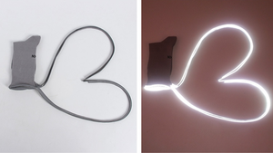 Calzini <span class=keywords><strong>da</strong></span> <span class=keywords><strong>donna</strong></span> con cinturino riflettente, calzini morbidi fai-<span class=keywords><strong>da</strong></span>-te con lacci che si illuminano al buio, calzini alla moda Y2K per la sicurezza notturna - Product Image 5