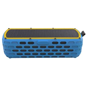 Cyboris Blue tooth Wireless Chip Portable Dual Speaker Solar Charging Combination of Technology for Outdoor Sports