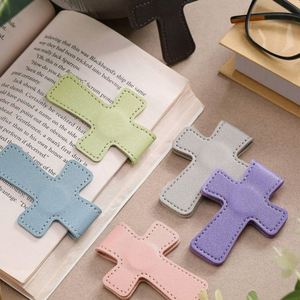 Marcapáginas Magnético de Cuero PU, Diseño Conciso y Moderno, Clip para Libros, Regalo para Amantes de la Lectura, Venta al Por Mayor - Product Image 6