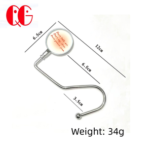 Gancio <span class=keywords><strong>da</strong></span> <span class=keywords><strong>Tavolo</strong></span> per Borse, Supporto Sotto Scrivania per Appendere Borse e Borsette, Decorazione e Organizzazione - Product Image 2