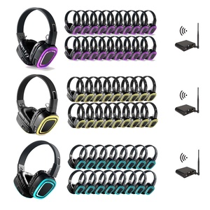 Transmisor de Discoteca Silenciosa T90PRO al por Mayor, Nuevo, con Bluetooth, Alcance de Control de 500M para Fiestas de Baile Silenciosas, Entrada XLR/RCA/AUX, Recargable - Product Image 3