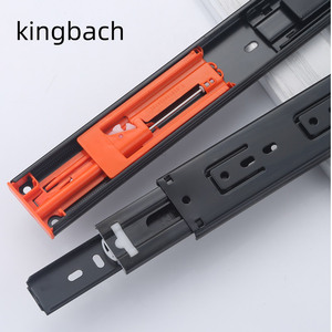 Manufacturing <strong>Drawer</strong> <strong>Channel</strong> Slide Soft Close Telescopic Slide Rail <strong>Push</strong> <strong>Open</strong> Full Extension <strong>Channel</strong> Rails Slides <strong>Drawer</strong>