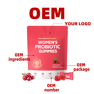 Caramelos blandos probióticos para mujeres OEM, apoyo para la salud vaginal, caramelos vegetarianos puros con arándano y vitamina C, aptos para adultos. - Product Image 3