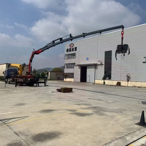 Grúa Montada en Camión de Buena Calidad con Sistema de Frenos de Seguridad y Función de Parada de <span class=keywords><strong>Emergencia</strong></span> - Product Image 2