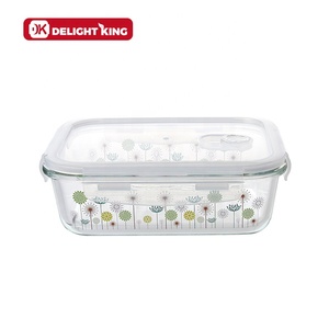 Hộp Đựng Thức Ăn Bằng Thủy Tinh Chất Lượng Cao Có Nắp Chống Rò Rỉ Bằng Thủy Tinh Borosilicate - Product Image 5