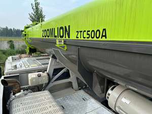 Grue mobile Zoomlion ZTC500 50T bien entretenue avec système hydraulique complet pour les chantiers d'ingénierie - Product Image 3