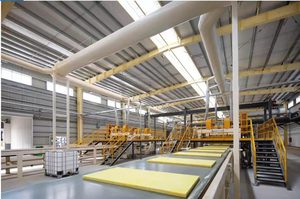 Panel Aislante <span class=keywords><strong>de</strong></span> Fibra <span class=keywords><strong>de</strong></span> Vidrio Amarillo, Aislamiento Ignífugo, Puede Recubrirse con Lámina <span class=keywords><strong>de</strong></span> Aluminio - Product Image 6