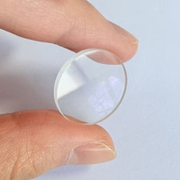 K9 Glass Plano Convex Lens 20mm Diameter 2mm Edge Thickness for Miniature Optical Instrument Assembly Parts